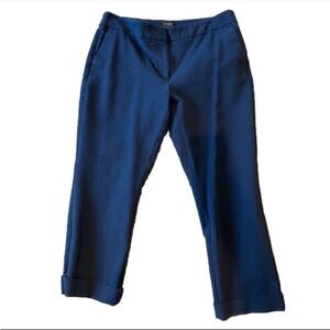 Ann Taylor Women's 10 Signature Navy Ankle Pants